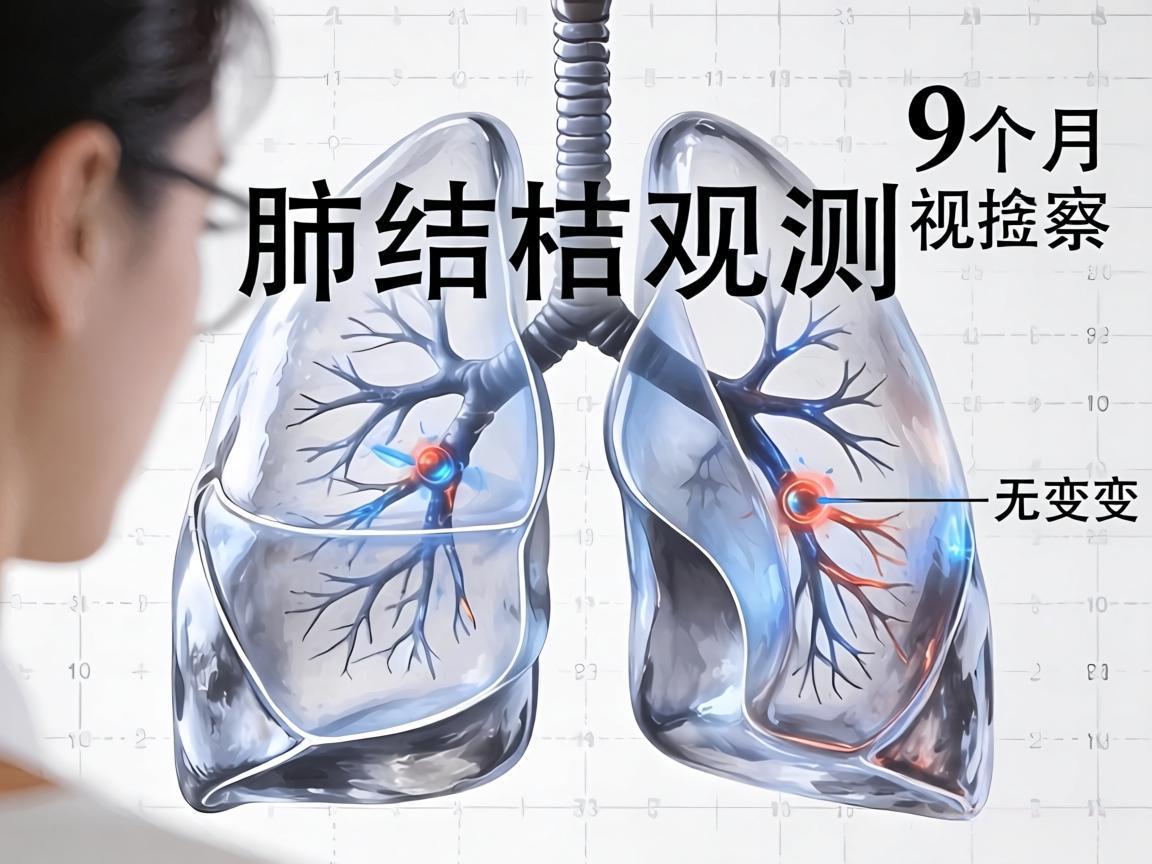 肺结节观察9个月无变化
