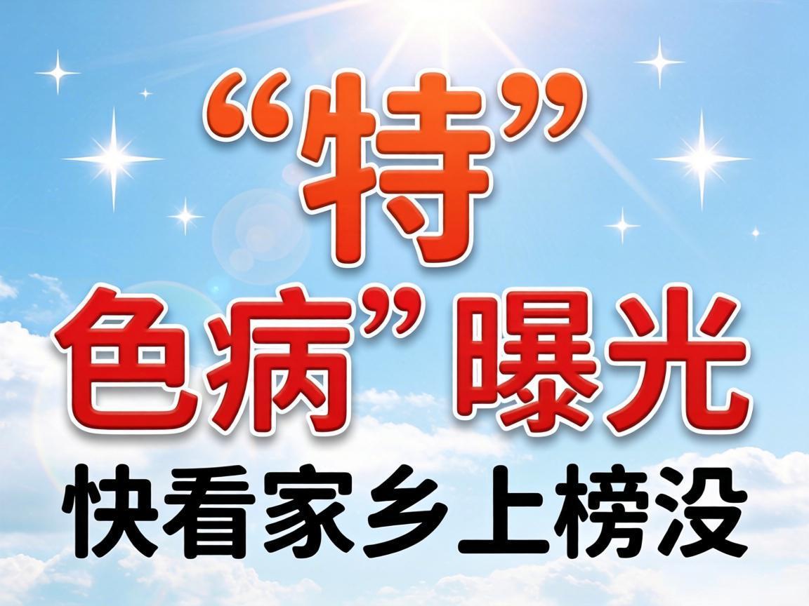 各省“特色病”曝光，快看家乡上榜没
