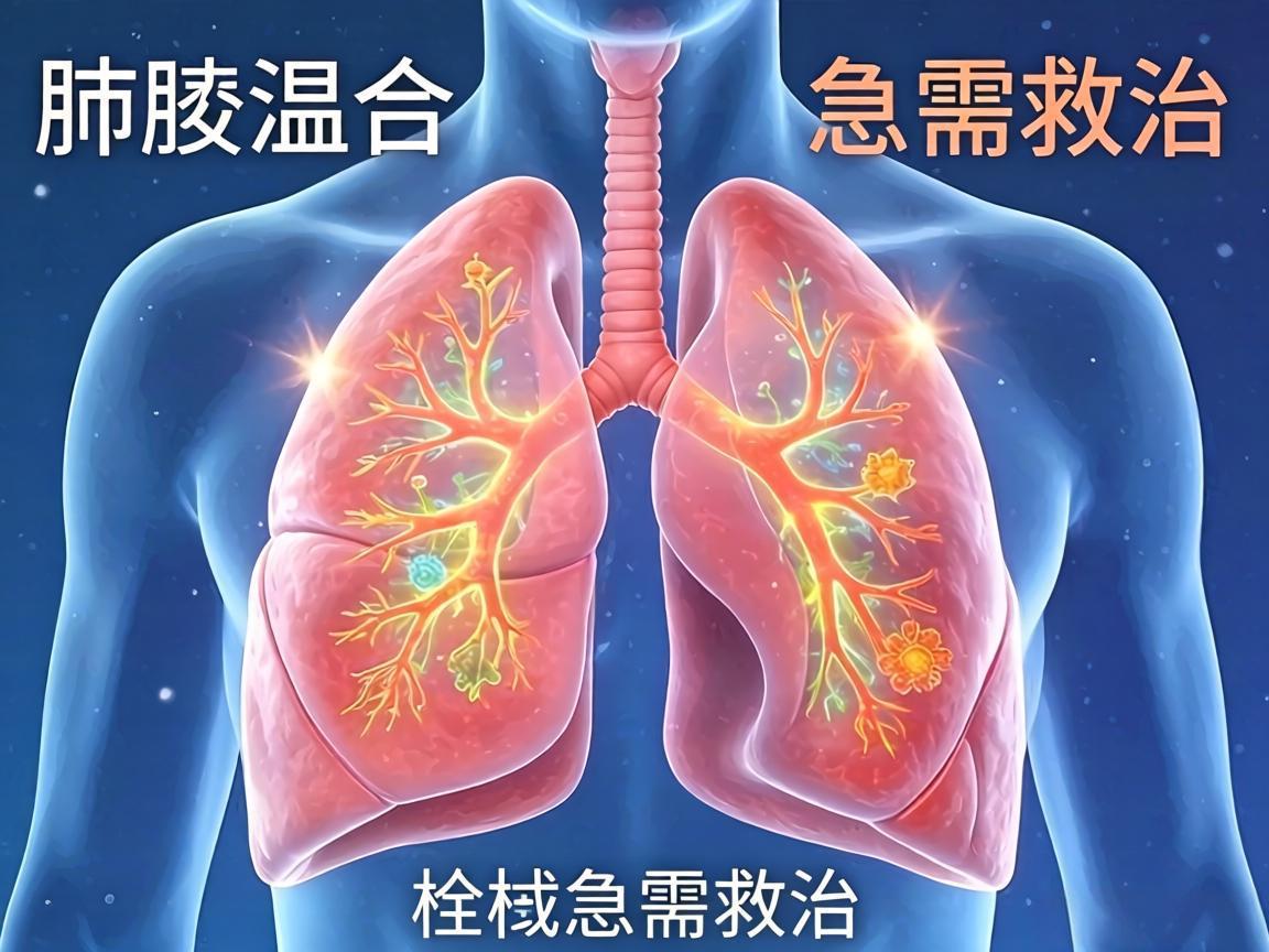 肺癌合并肺栓塞急需救治