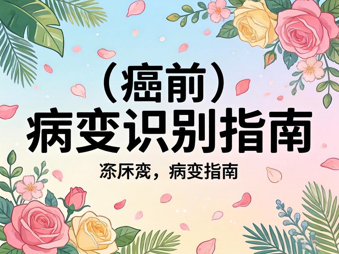 常见癌前病变识别指南