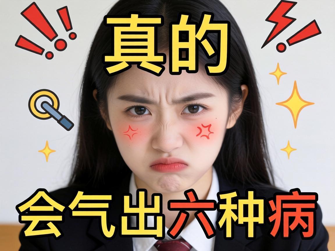 生气真的会气出六种病