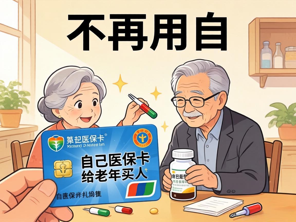 别再用自己医保卡给老人买药
