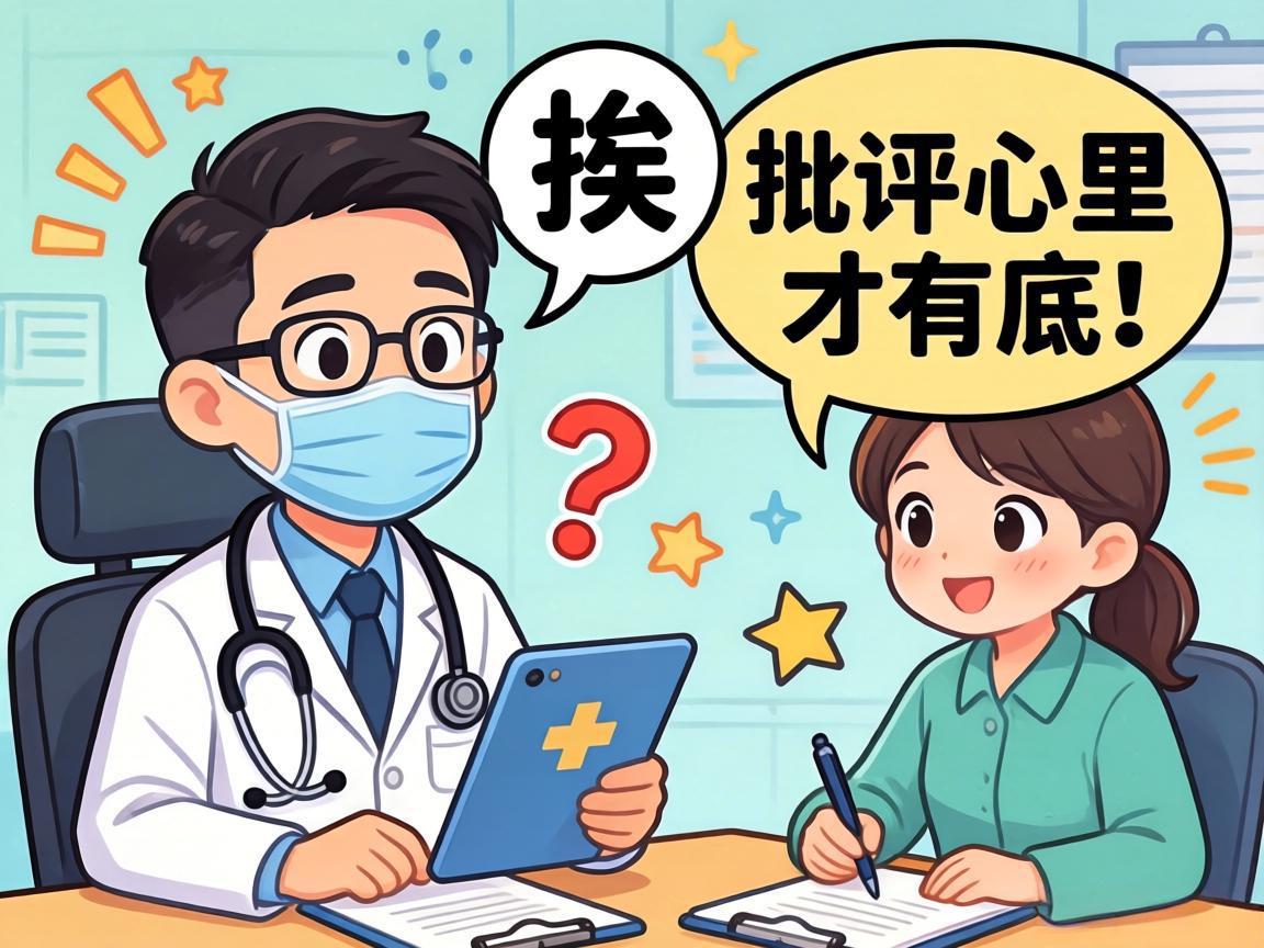 找医生挨批评心里才有底