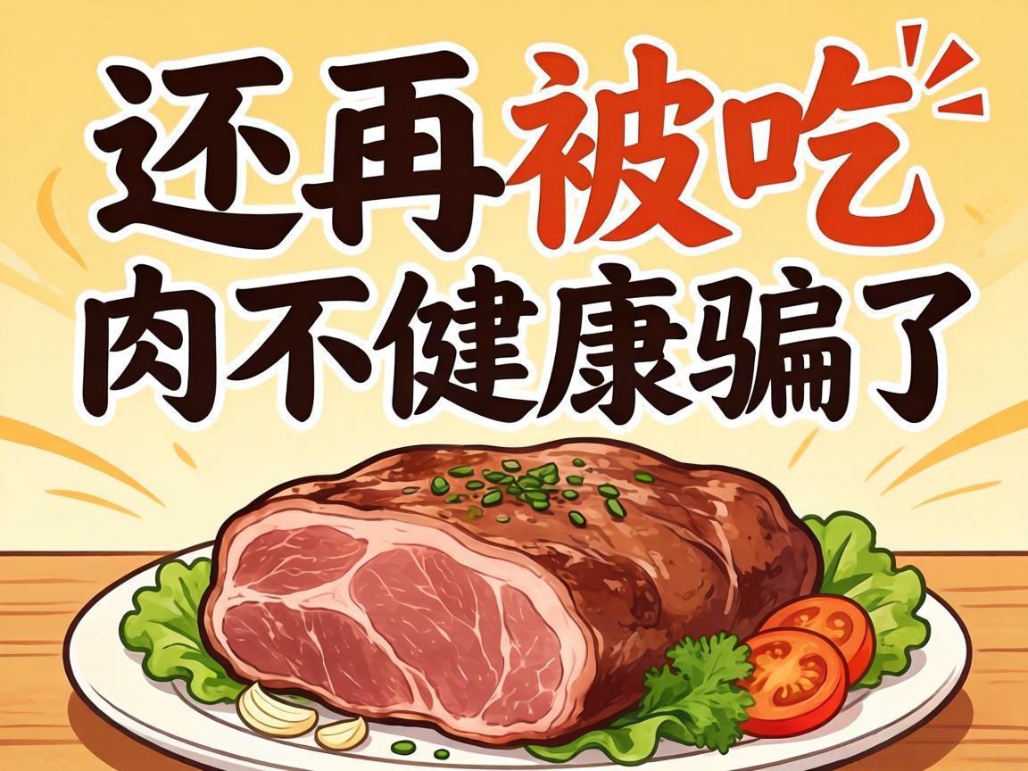 别再被吃肉不健康骗了