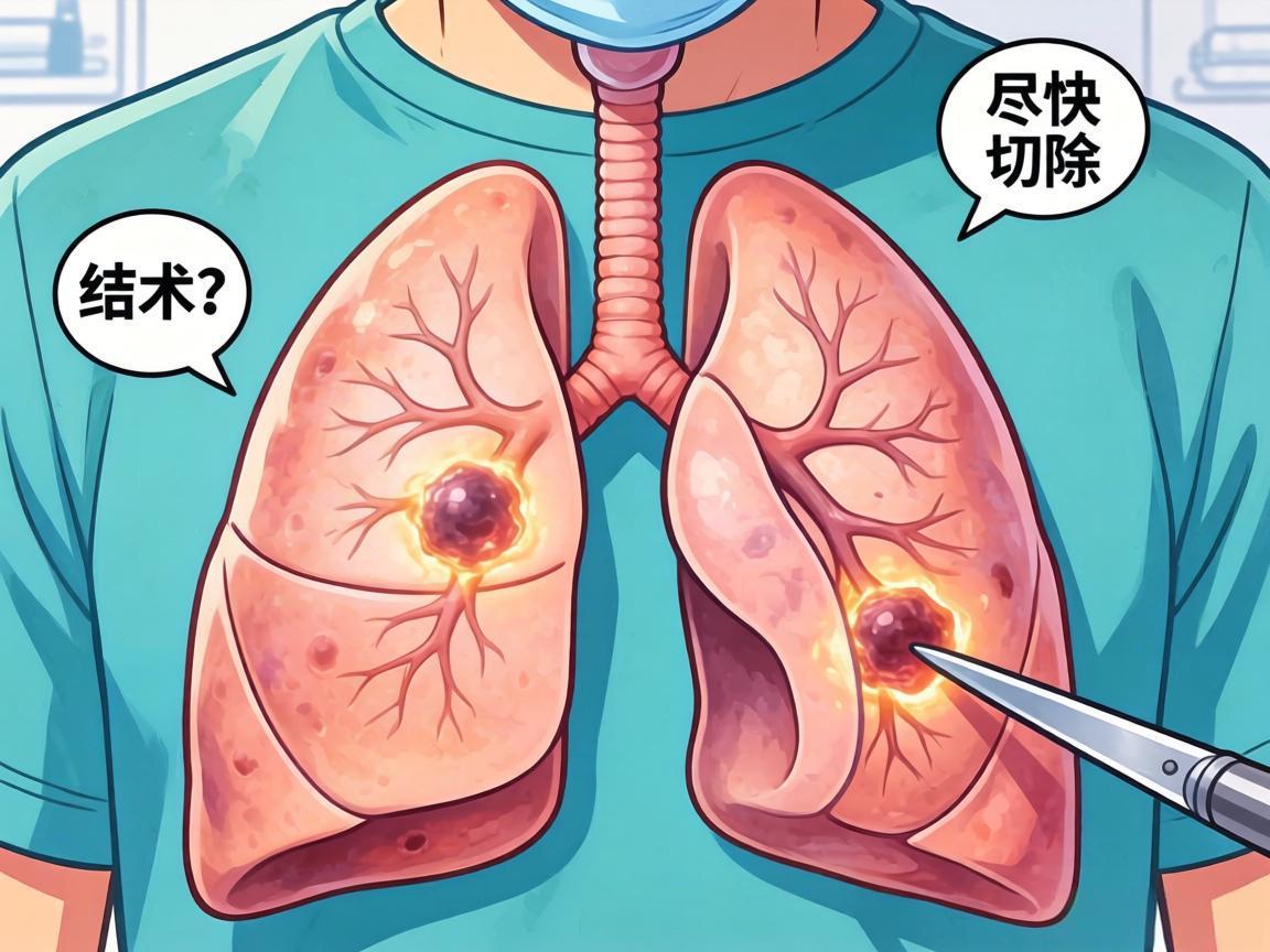 肺部结节需尽快手术切除