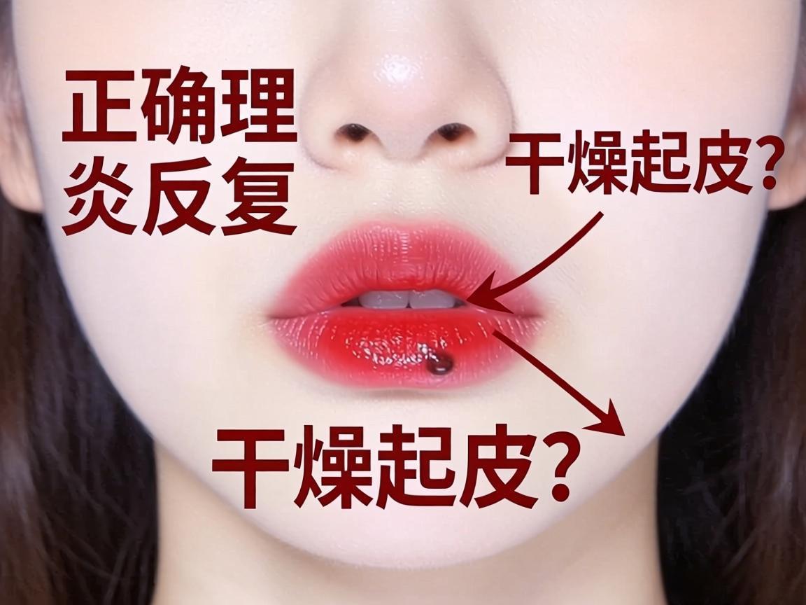 唇炎反复干燥起皮？正确护理方法