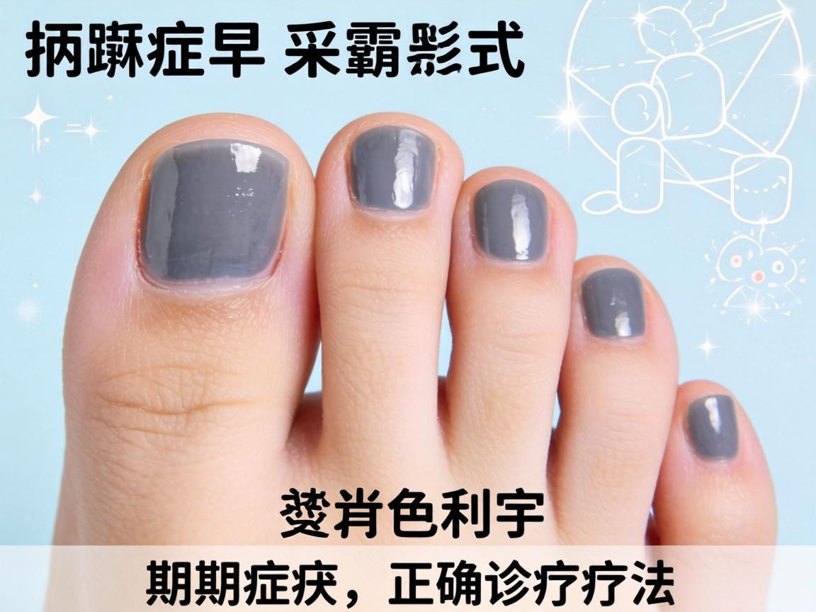 灰指甲早期症状及正确治疗方法