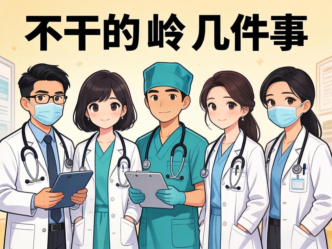 各科医生从不干的几件事