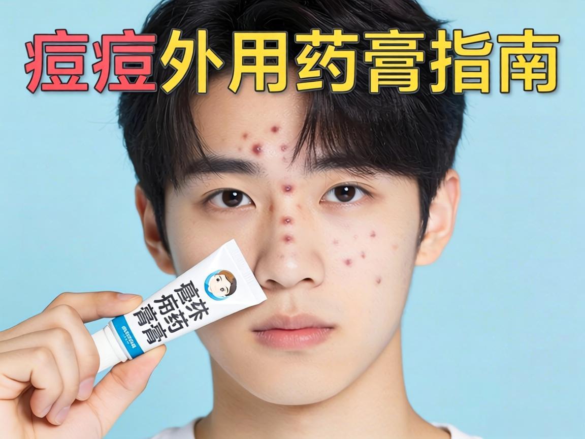 青春期痘痘外用药膏指南