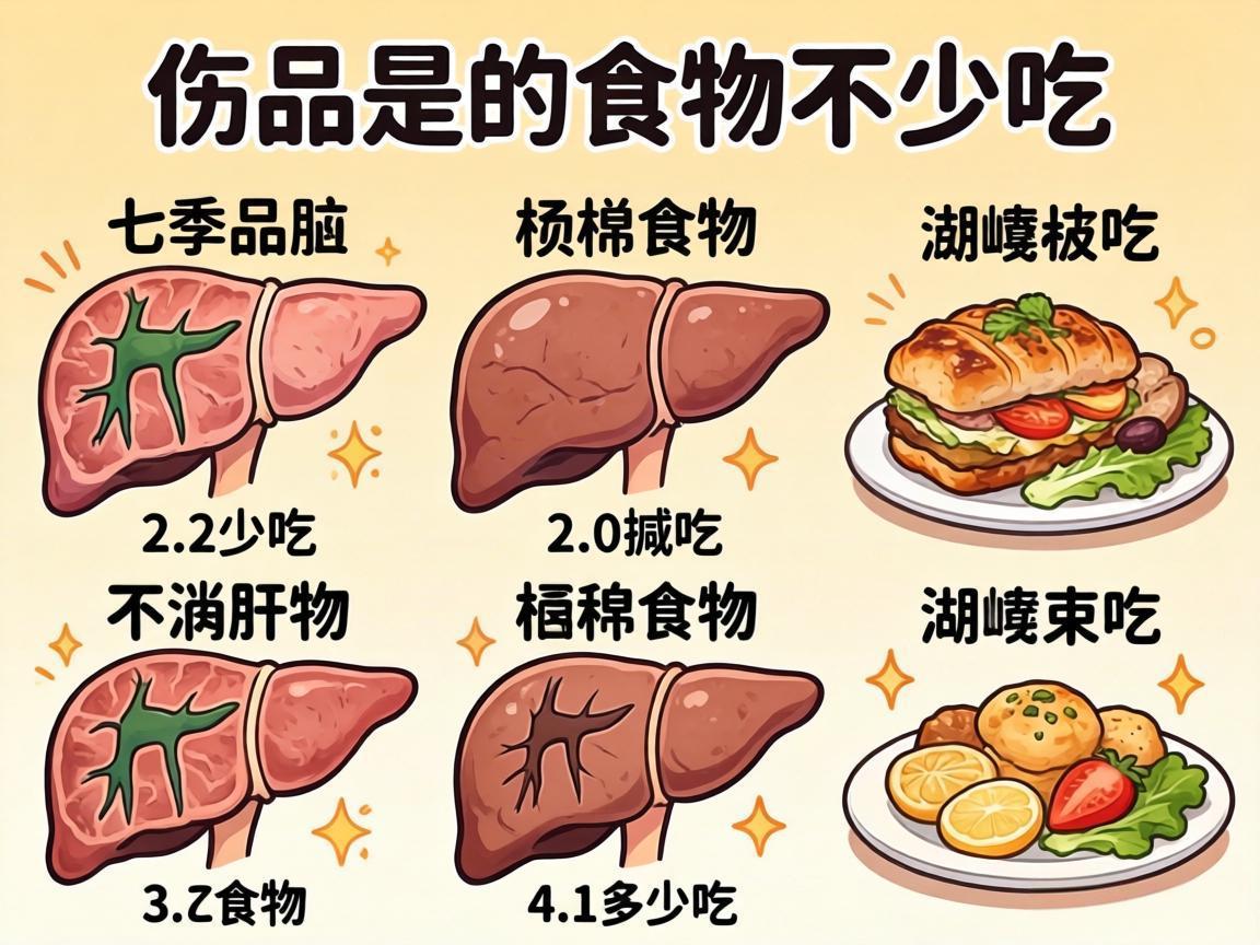 7类最伤肝的食物要少吃