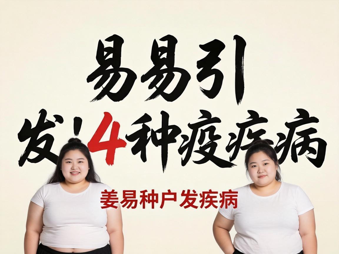 肥胖易引发的4种皮肤病