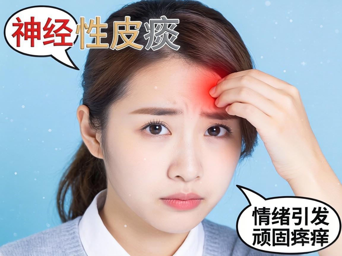 神经性皮炎:情绪引发的顽固瘙痒