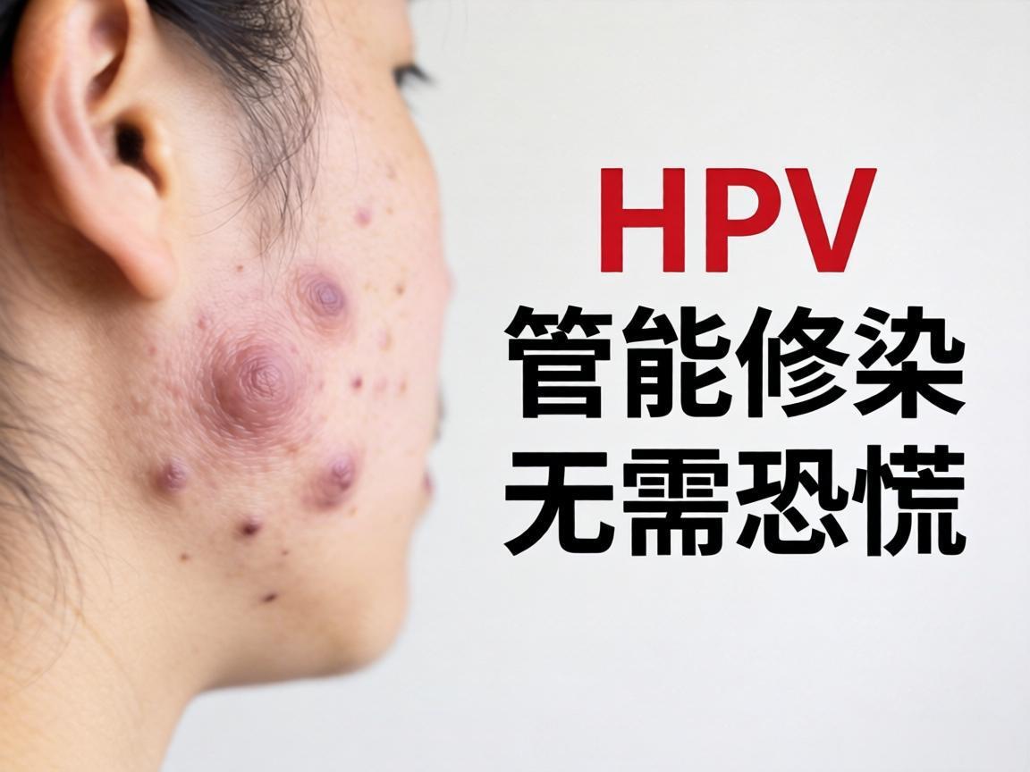 扁平疣是HPV感染,无需恐慌