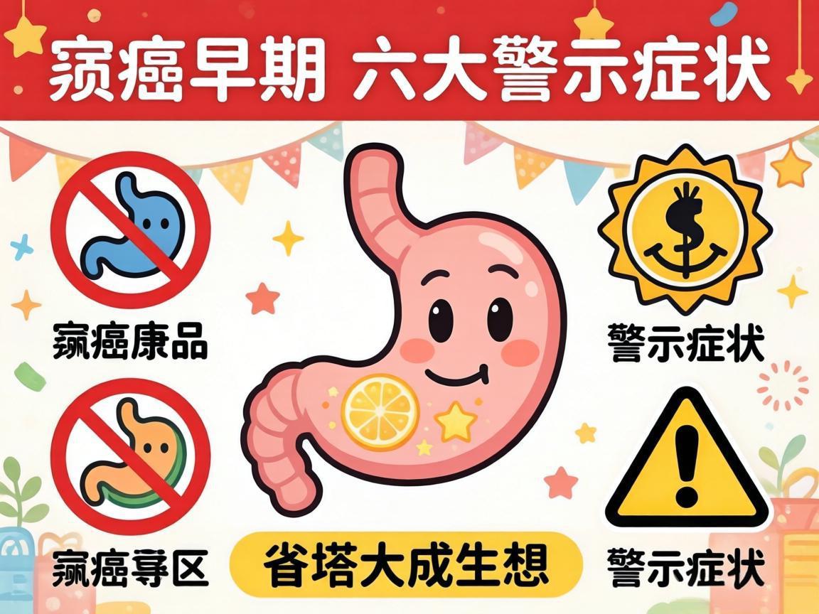 胃癌早期六大警示症状