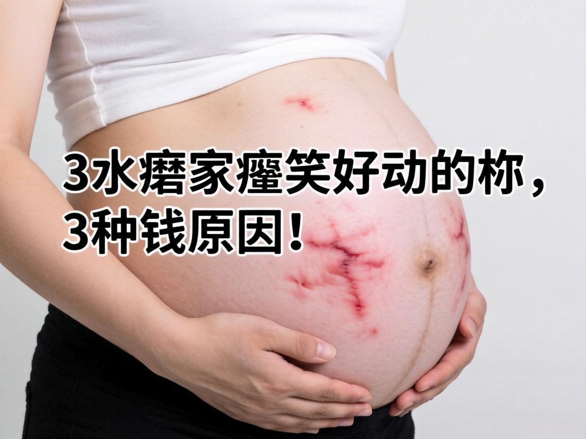 孕期肚皮瘙痒的3种原因
