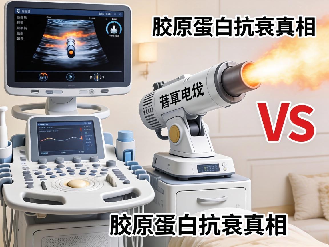 超声炮vs胶原蛋白抗衰真相