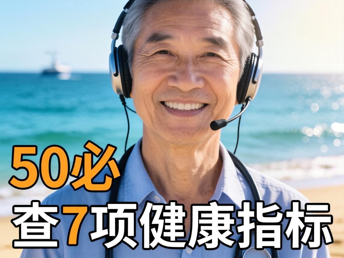 年过50必查的7项健康指标