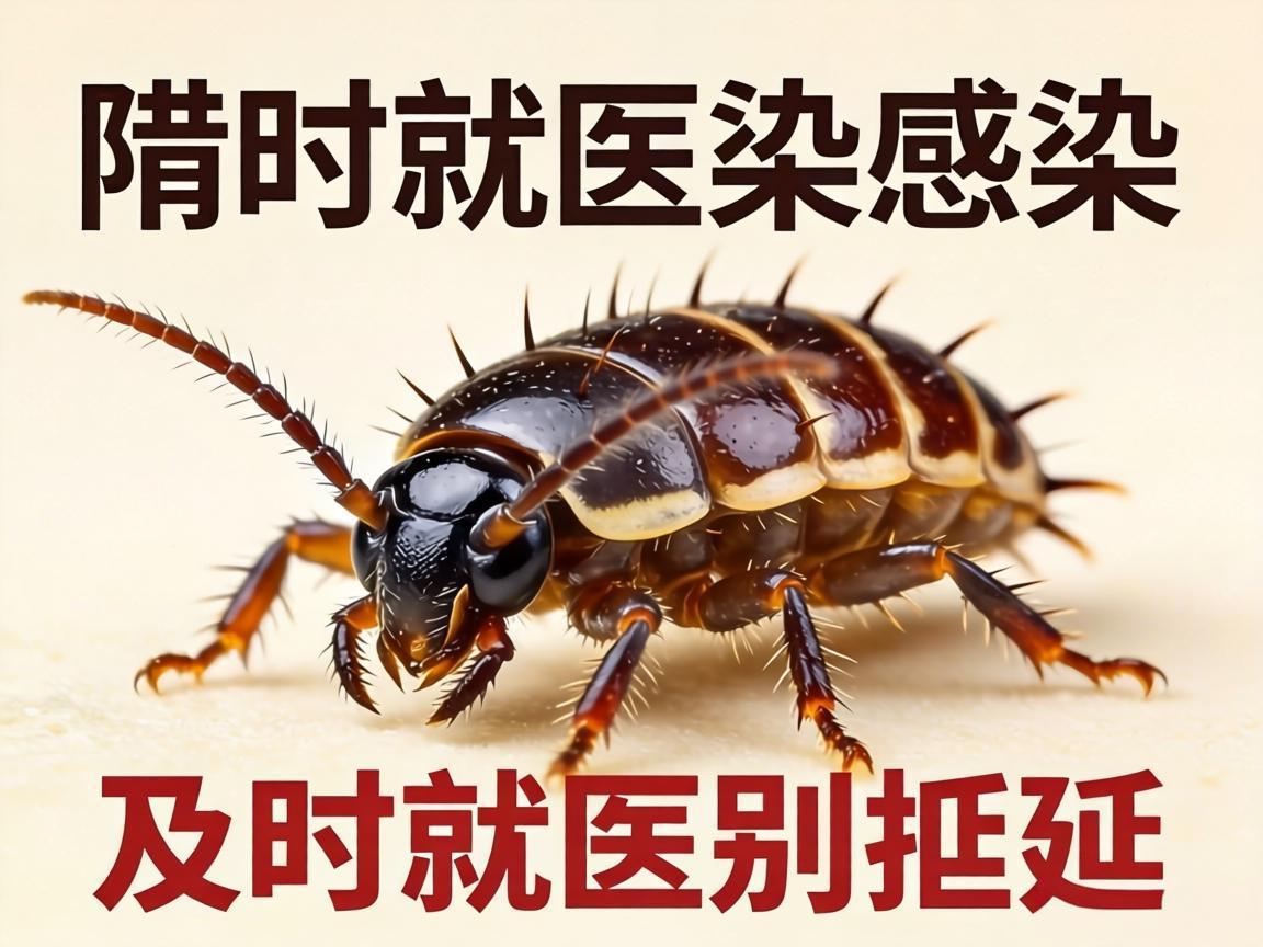 阴虱感染警示：及时就医别拖延