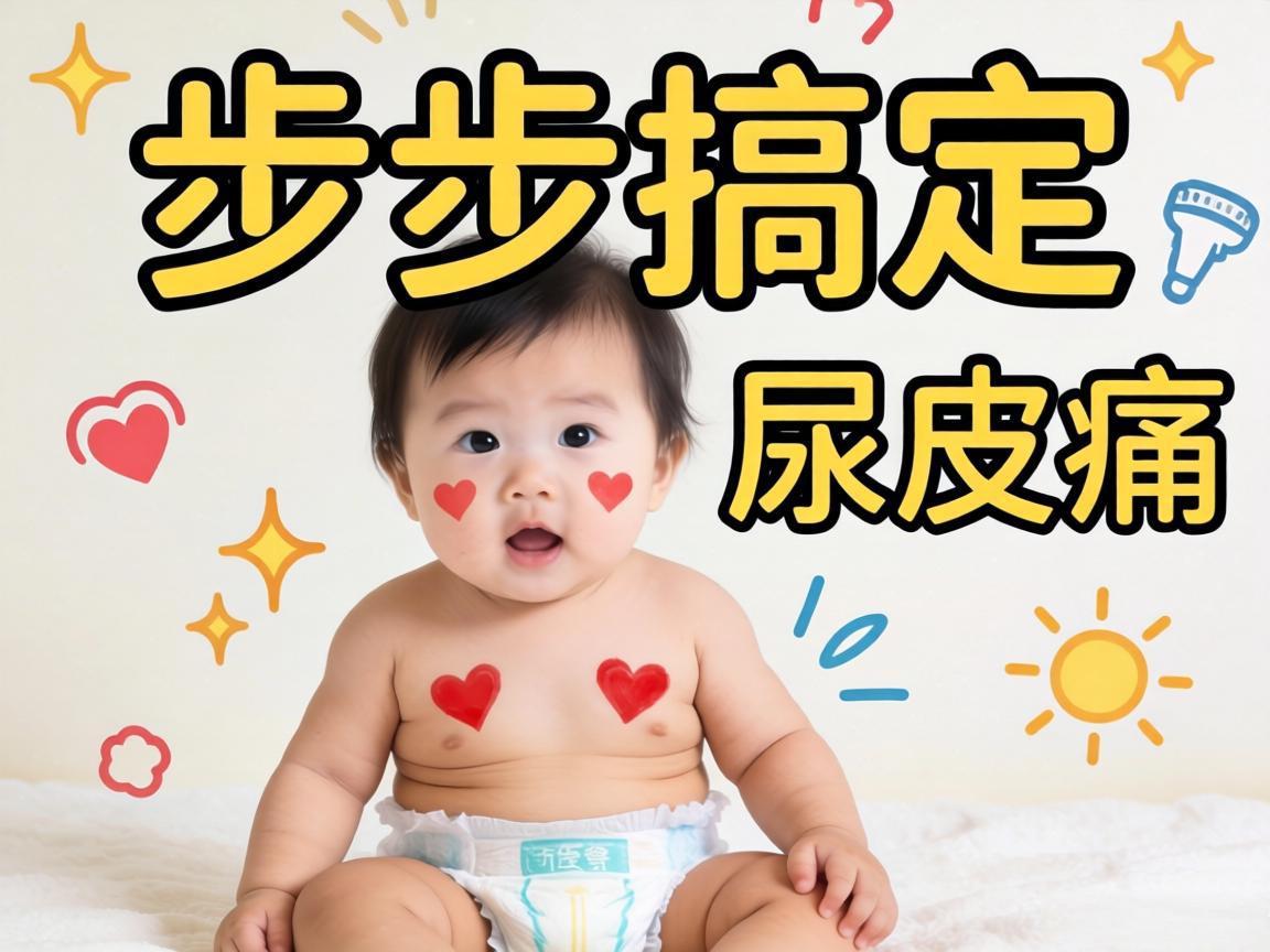 三步搞定宝宝尿布皮炎