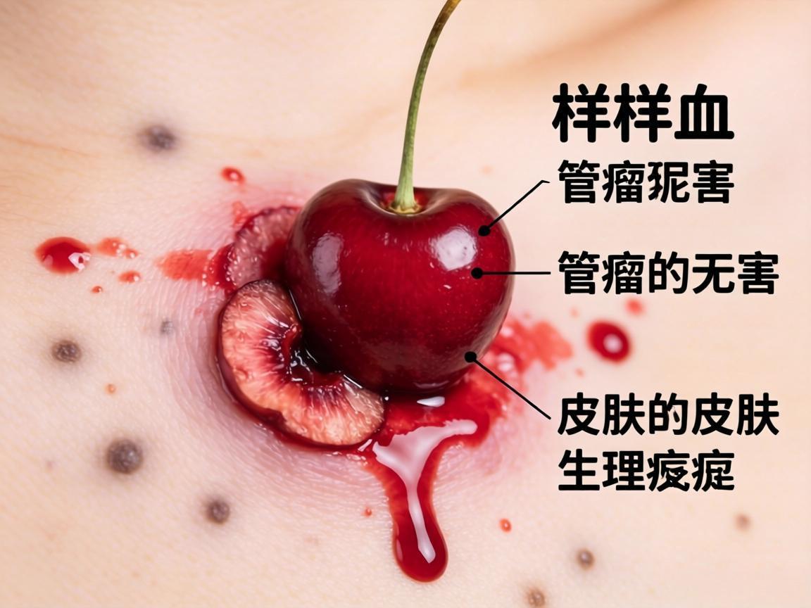 樱桃样血管瘤：无害的皮肤生理现象