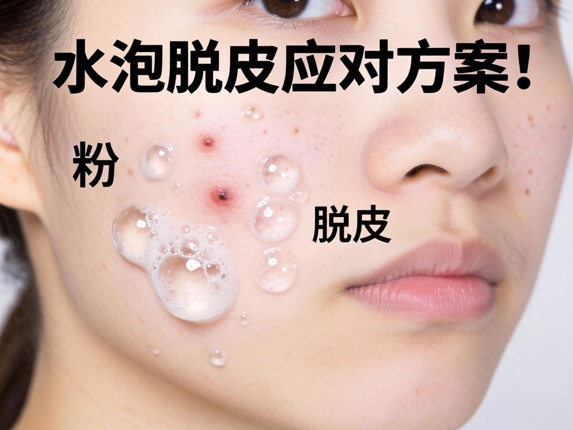 闭口粉刺、水泡、脱皮的应对方案