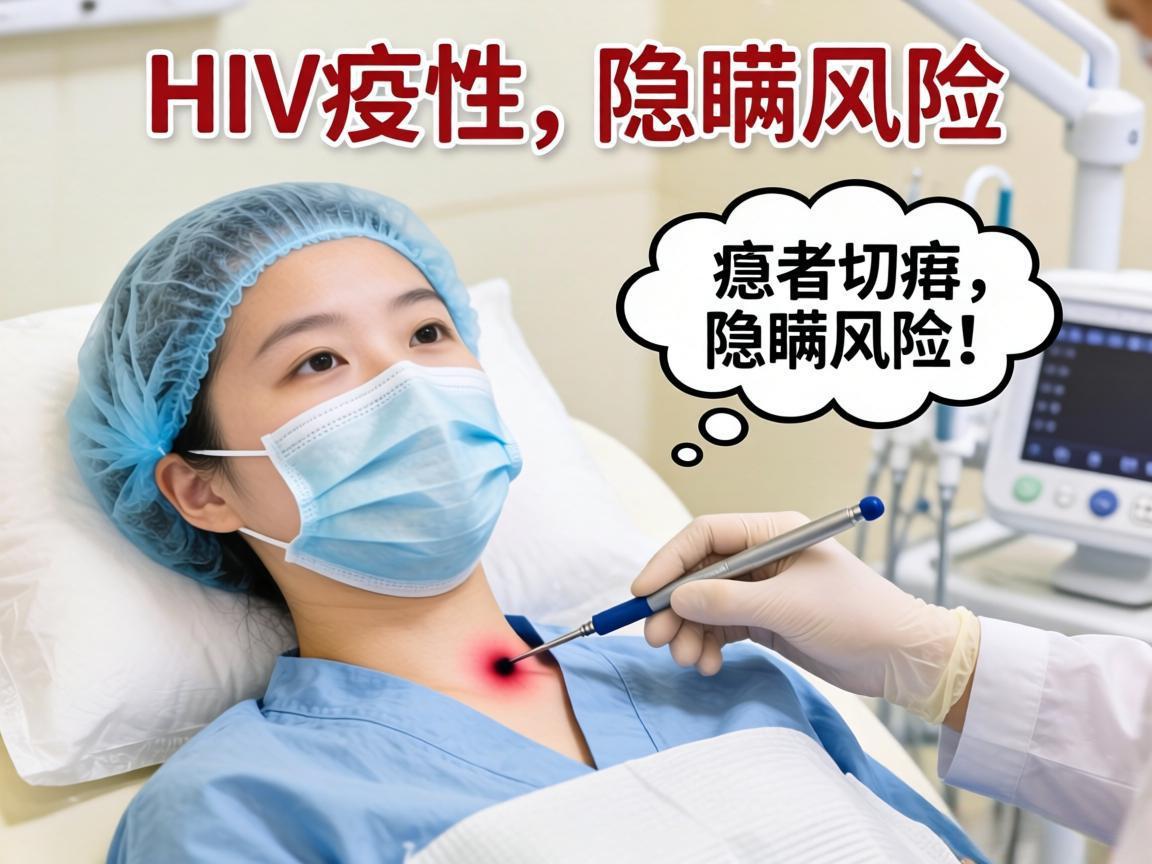 HIV阳性患者切痣隐瞒风险
