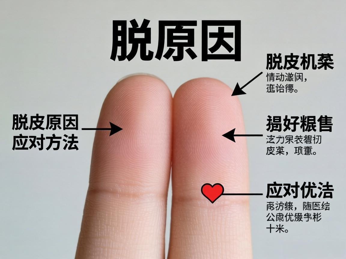 手指反复脱皮原因及应对方法