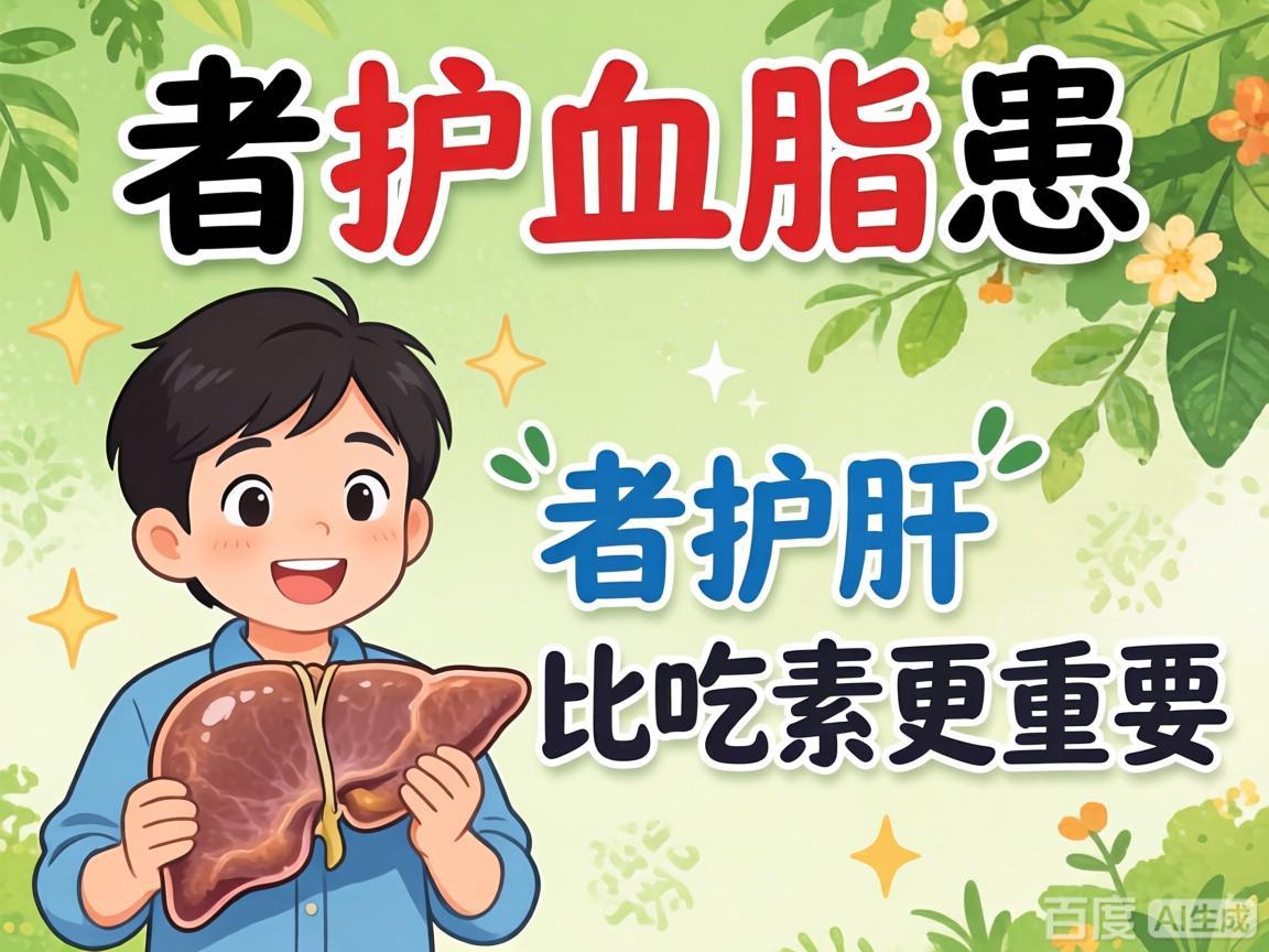 高血脂患者护肝比吃素更重要