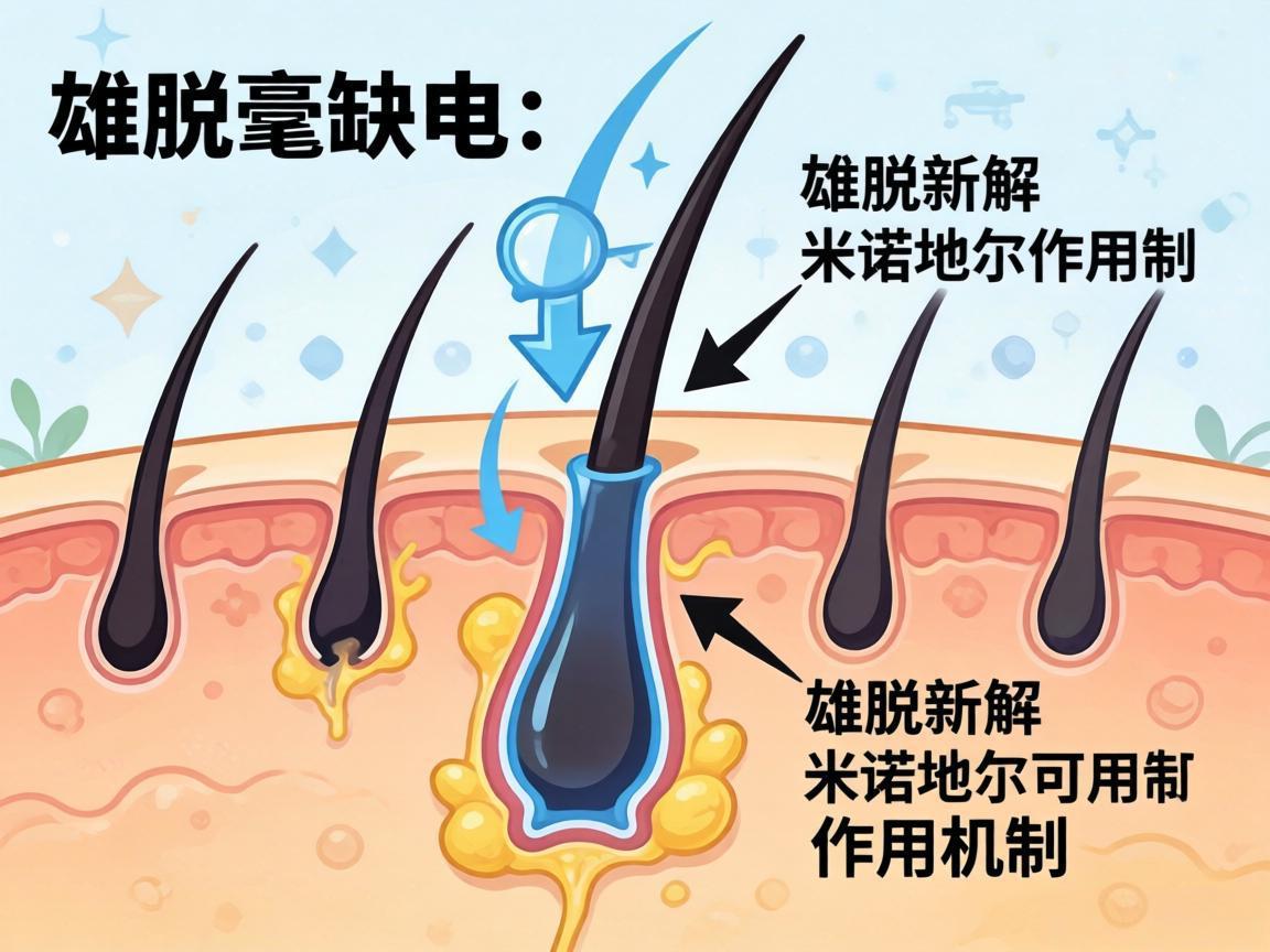 毛囊缺电:雄脱新解与米诺地尔作用机制