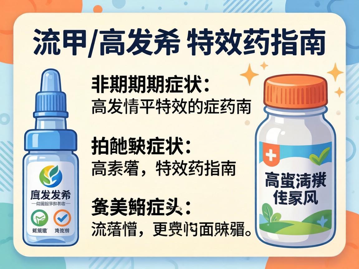 甲流高发期症状与特效药指南