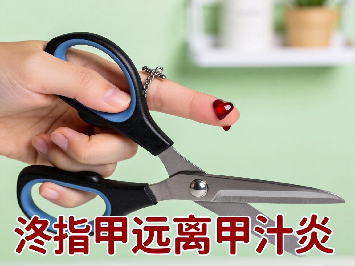 正确剪指甲远离甲沟炎