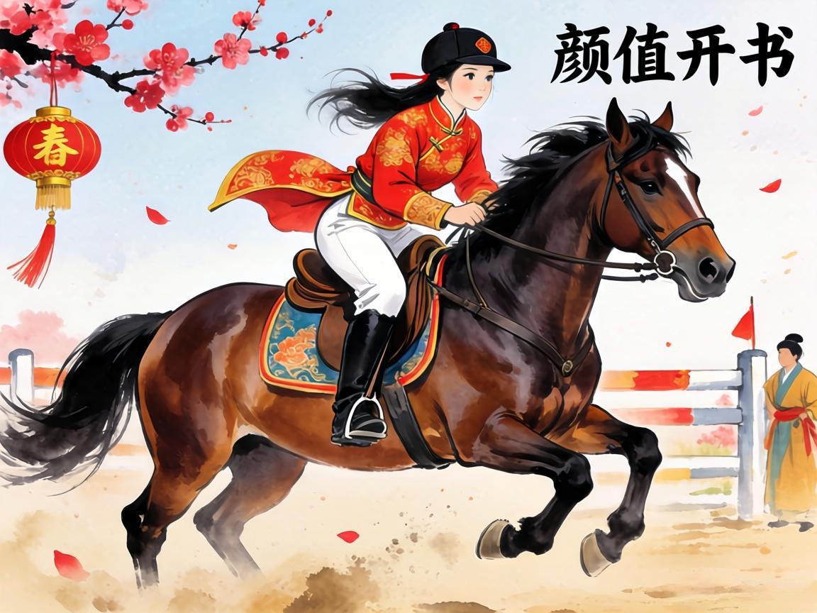 跃马迎春，颜值开挂