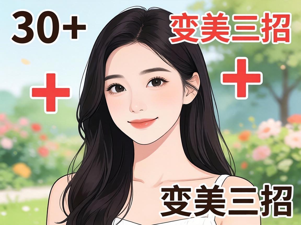 30+女生低成本变美三招