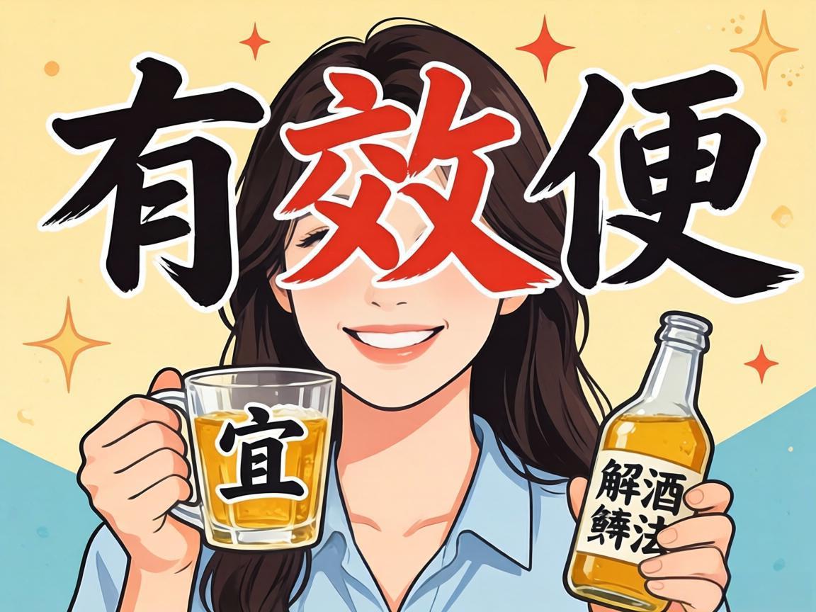 最有效便宜的解酒方法