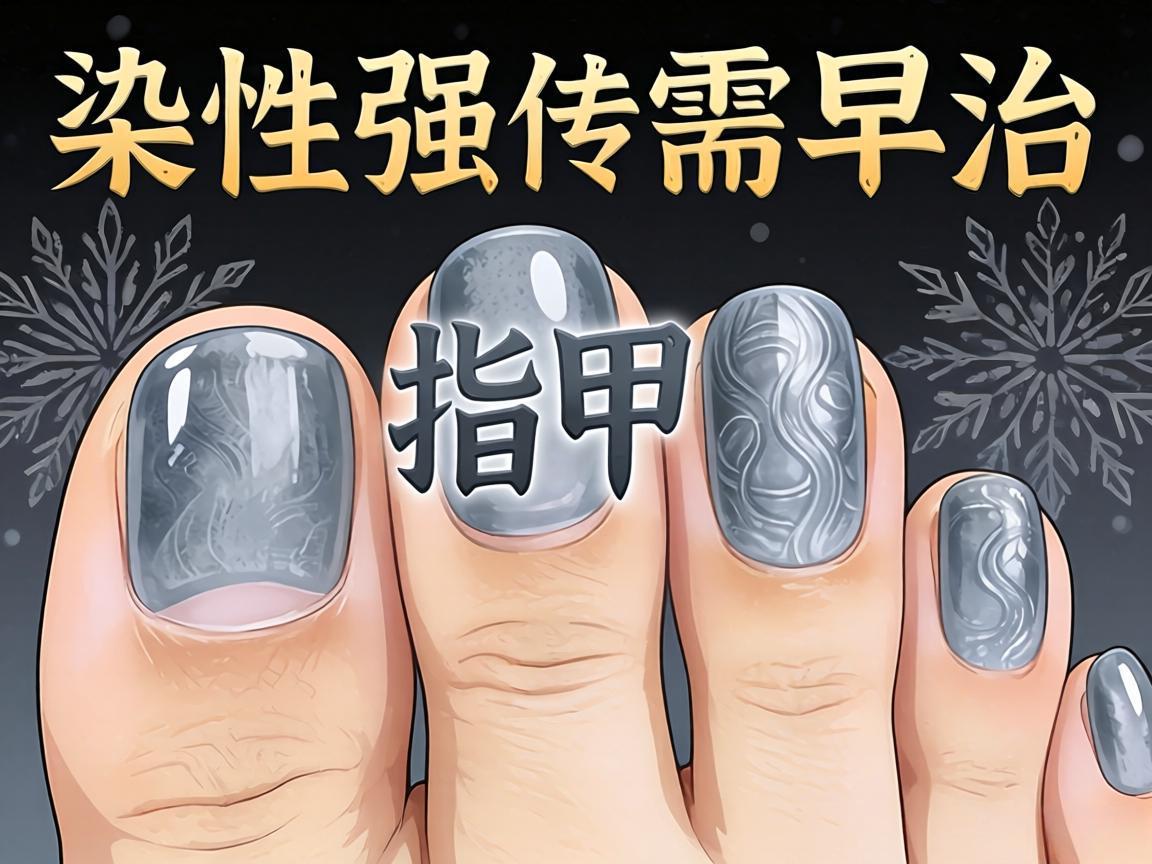 灰指甲传染性强需早治