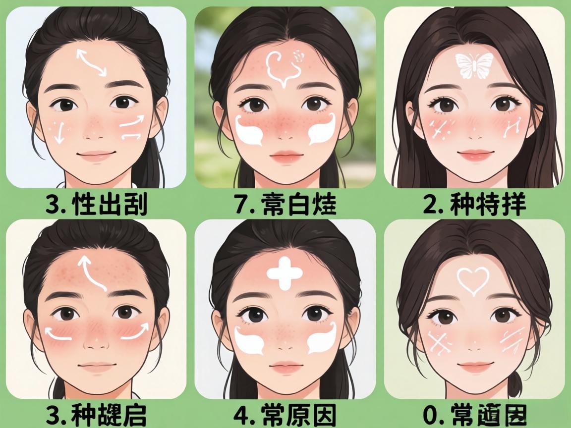 皮肤白斑的6种常见原因