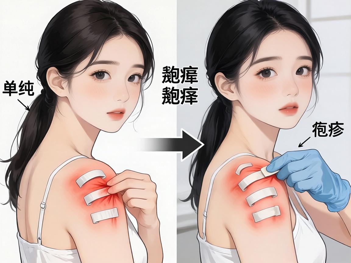 带状疱疹与单纯疱疹的区别