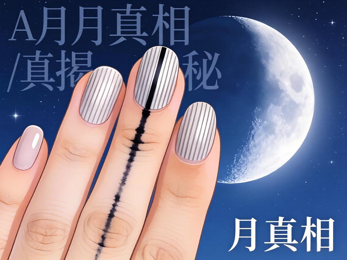 指甲黑线竖纹月牙真相揭秘