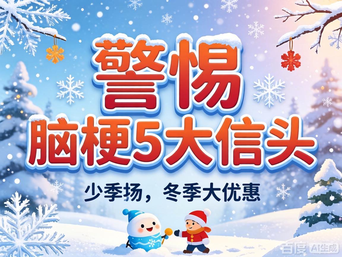 冬季警惕脑梗5大信号