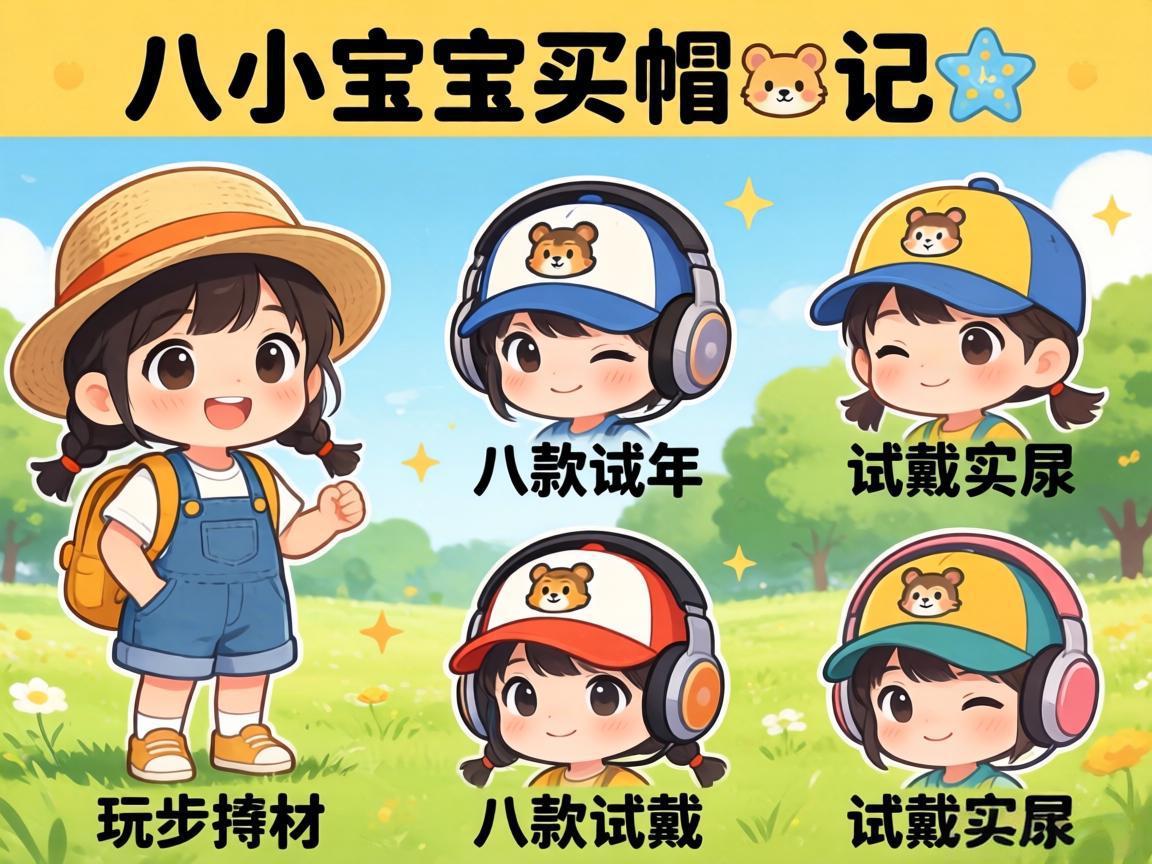小宝买帽记:八款帽子试戴实录