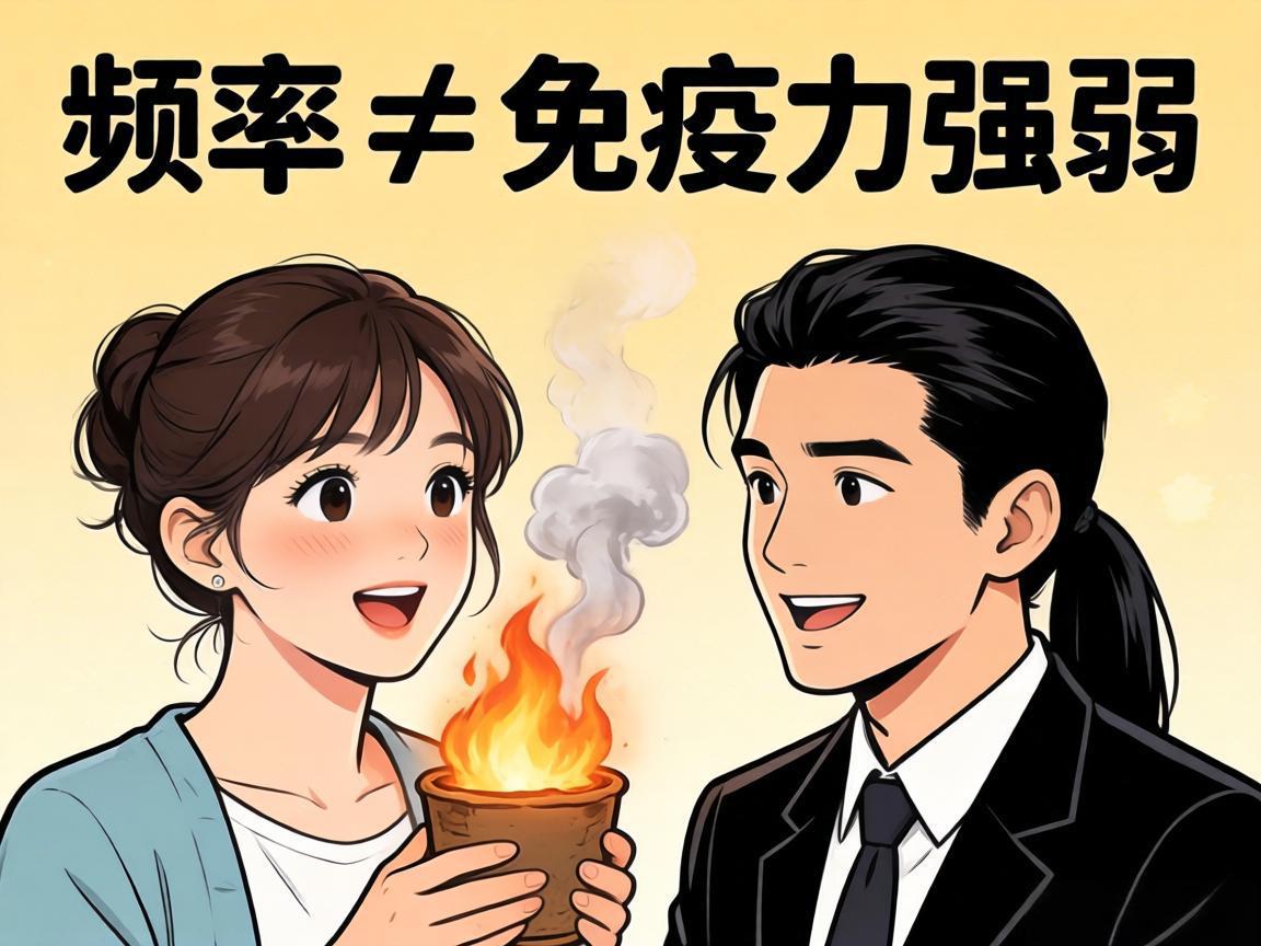 发烧频率≠免疫力强弱