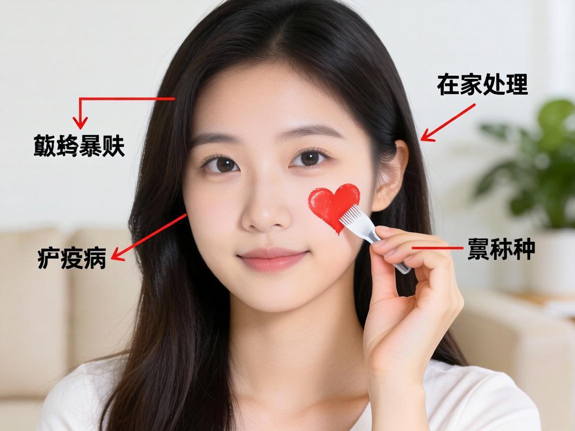 女生颜值暴跌的3种皮肤病在家处理法