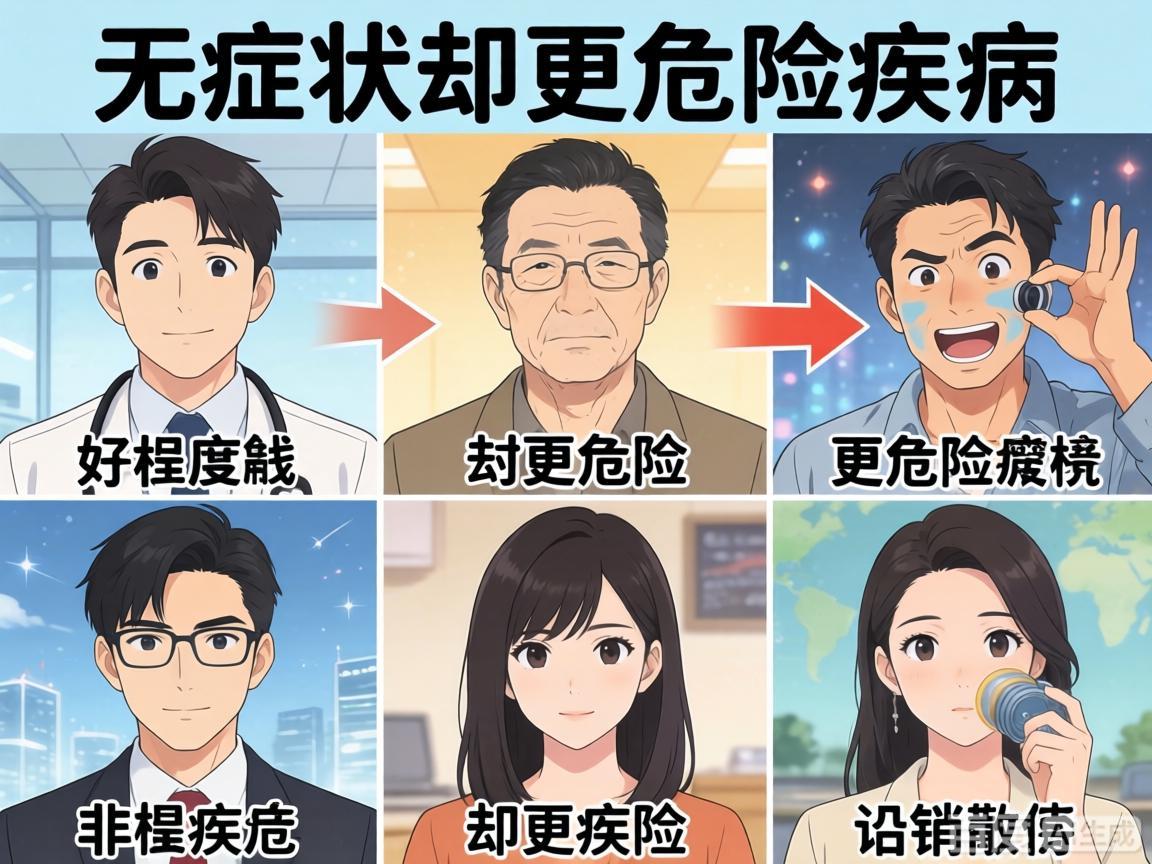 6种无症状却更危险的疾病