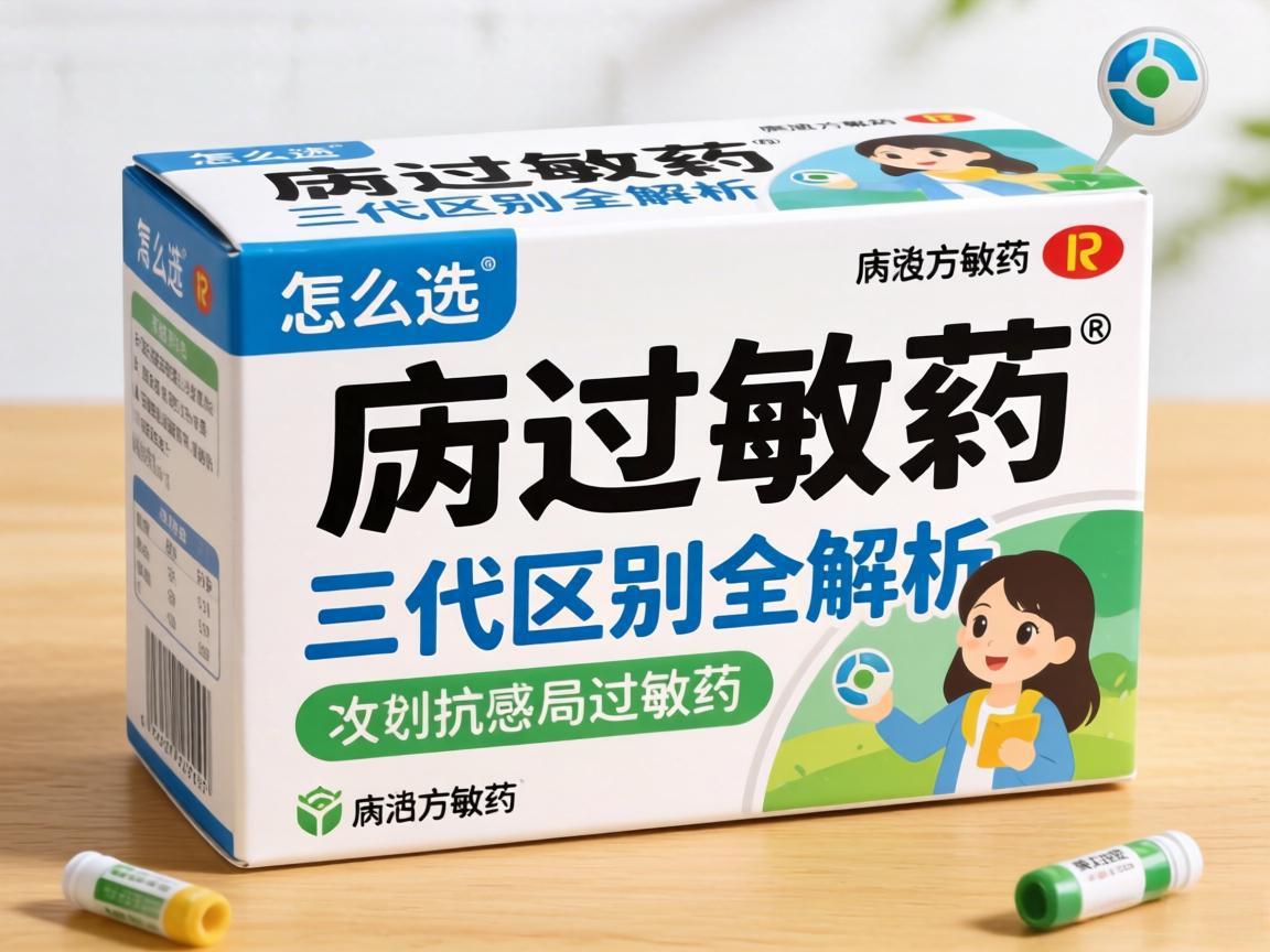 抗过敏药怎么选?三代区别全解析