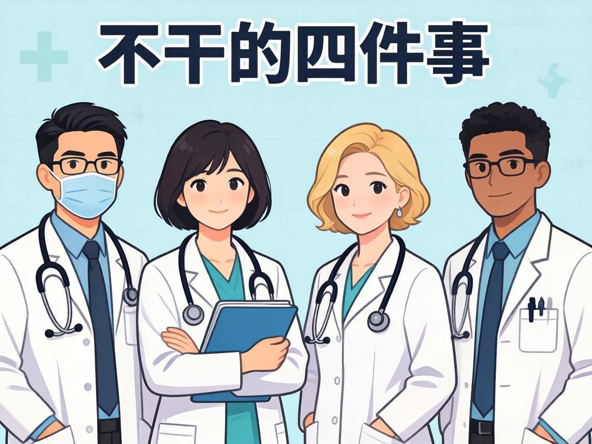 各科医生从不干的四件事