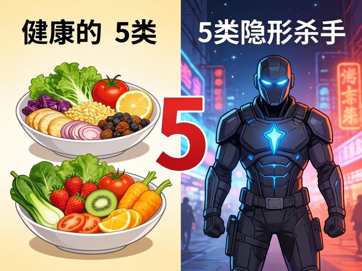 守护血管健康的5类食物与5类隐形杀手