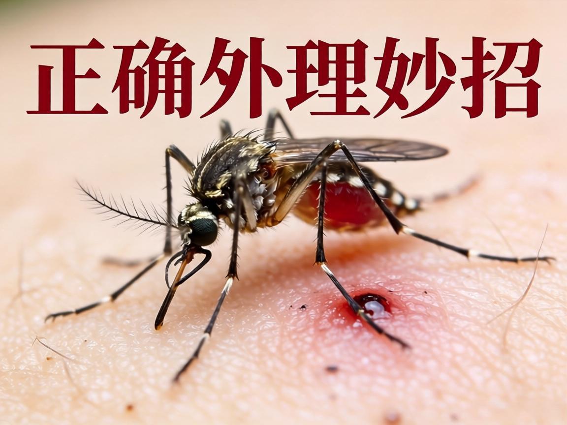 蚊虫叮咬后正确处理妙招