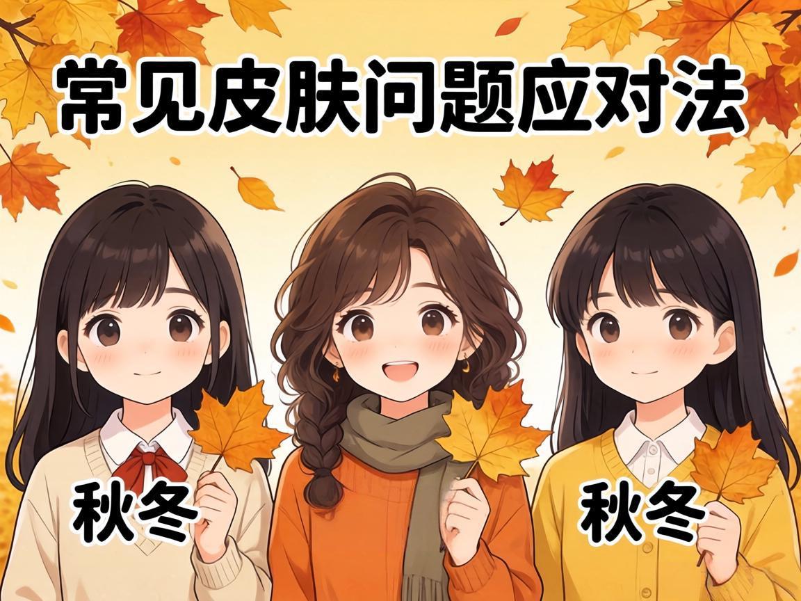 秋冬3种常见皮肤问题应对法
