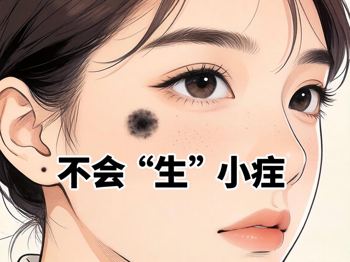 脸上大痣不会“生”小痣