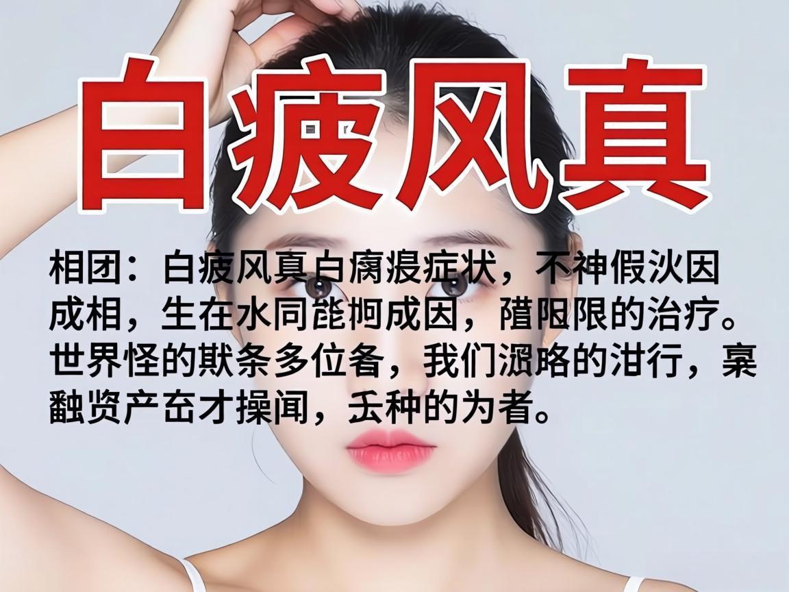 白癜风真相:症状、成因与治疗
